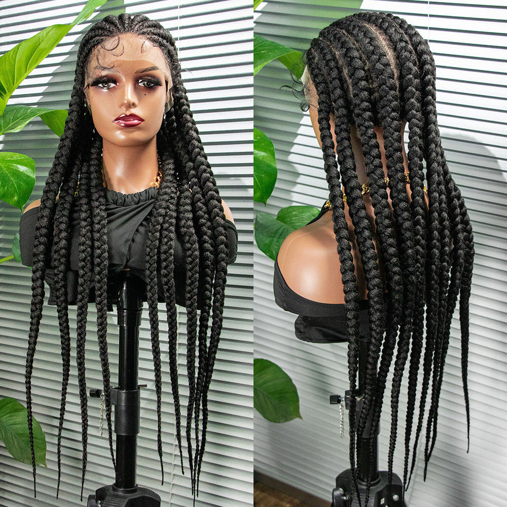 36INCH 9 Strand Braids LACE Braids Wigs