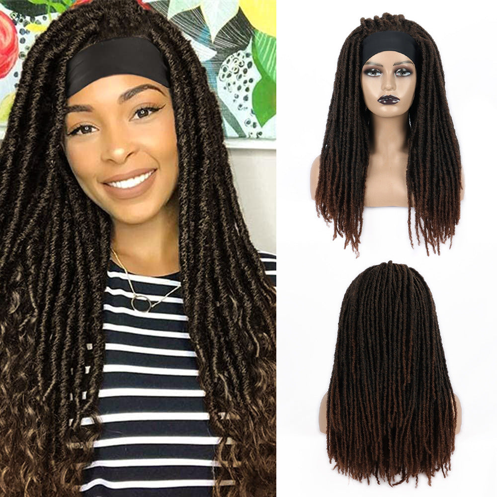 Fashion Dreadlocks Crochet Synthetic Fiber Head Cover