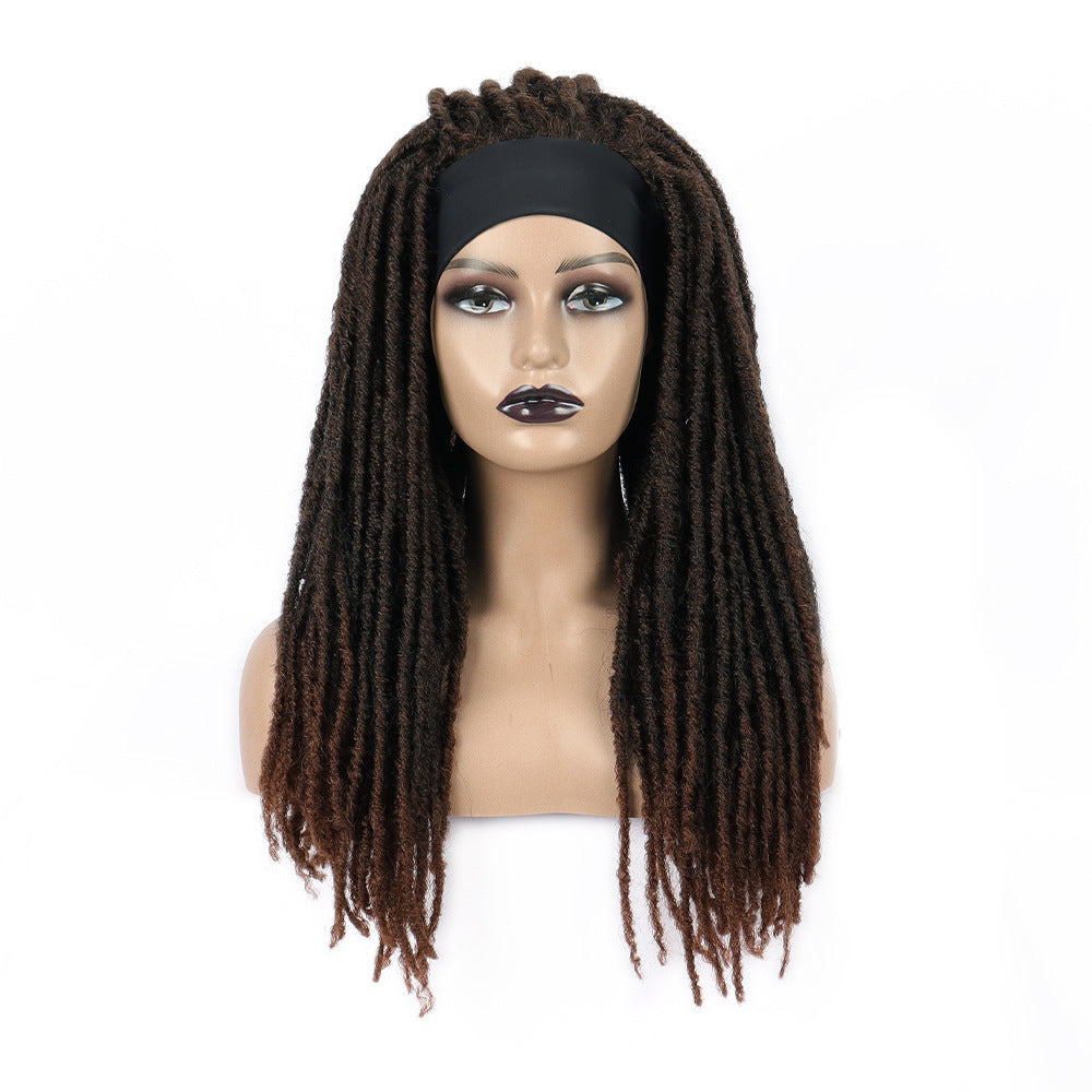 Fashion Dreadlocks Crochet Synthetic Fiber Head Cover