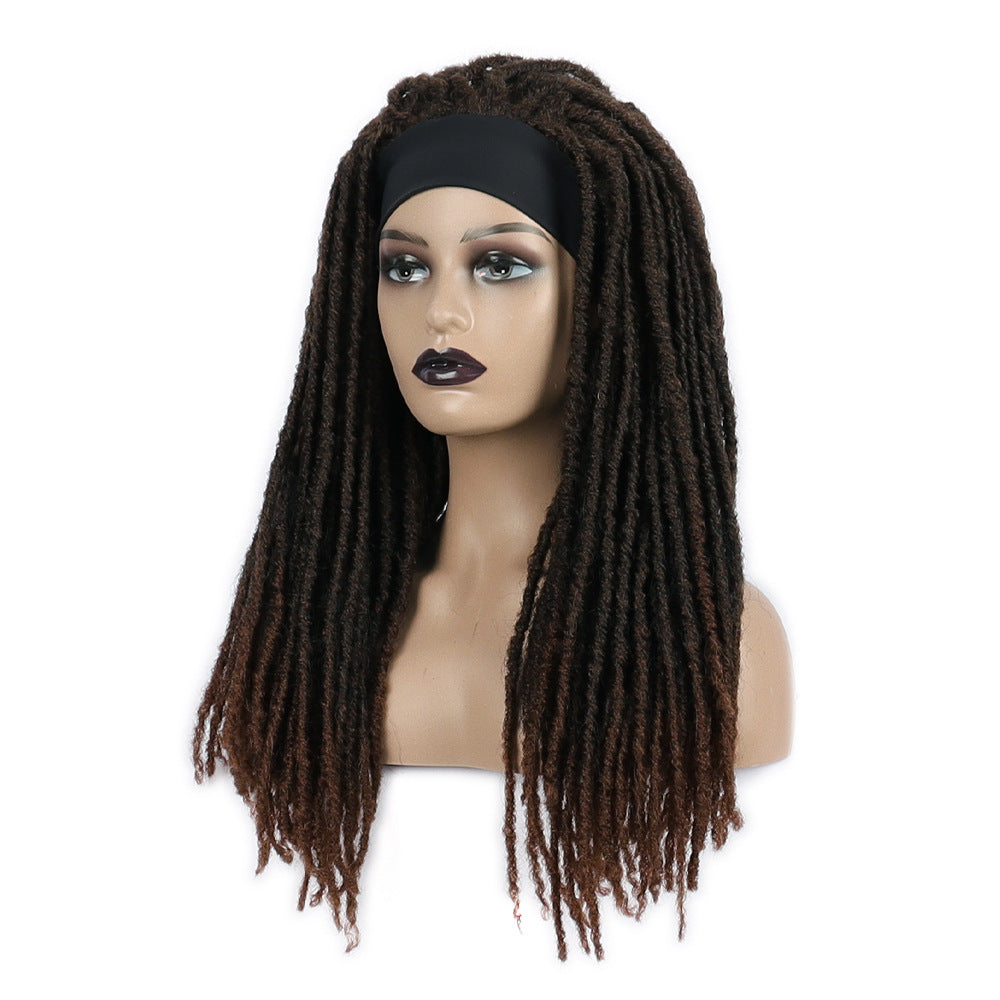 Fashion Dreadlocks Crochet Synthetic Fiber Head Cover