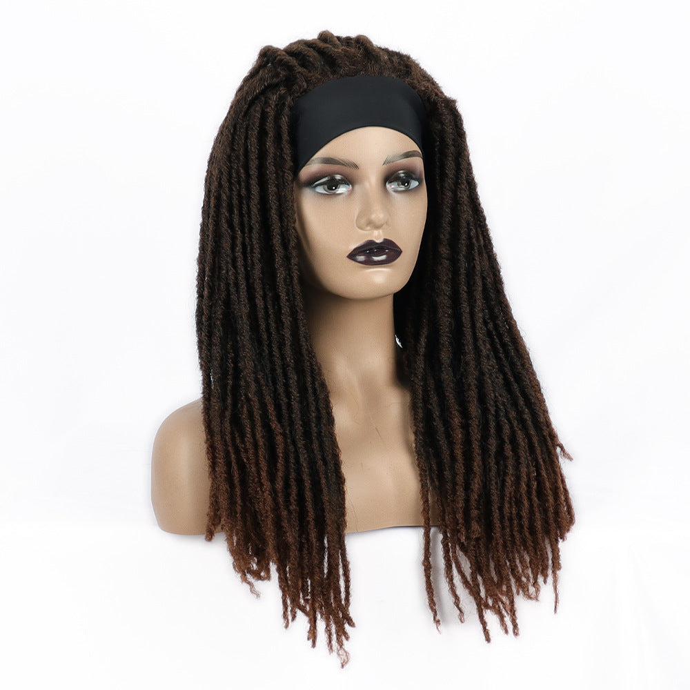Fashion Dreadlocks Crochet Synthetic Fiber Head Cover