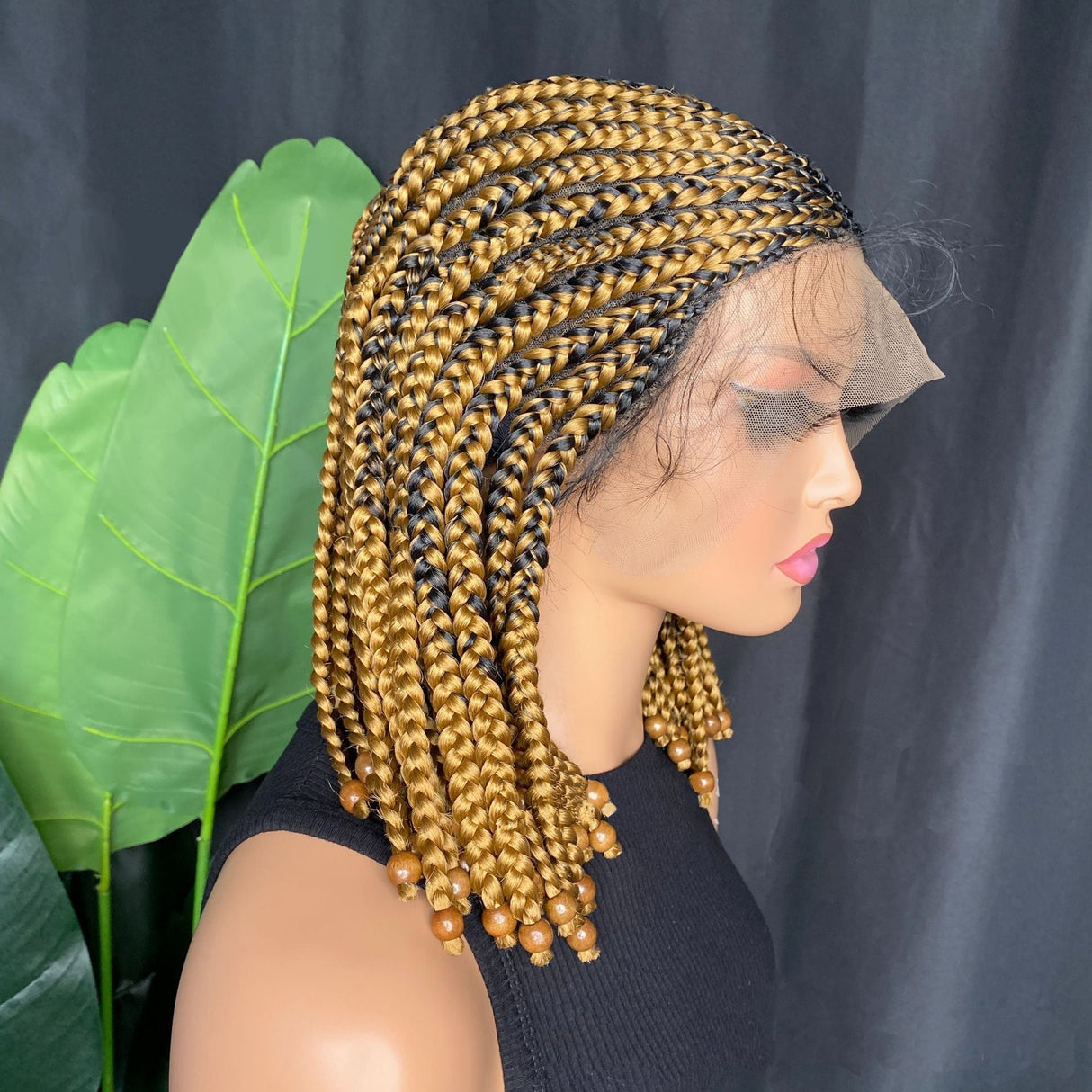 Faux Locs Box Braids Wig