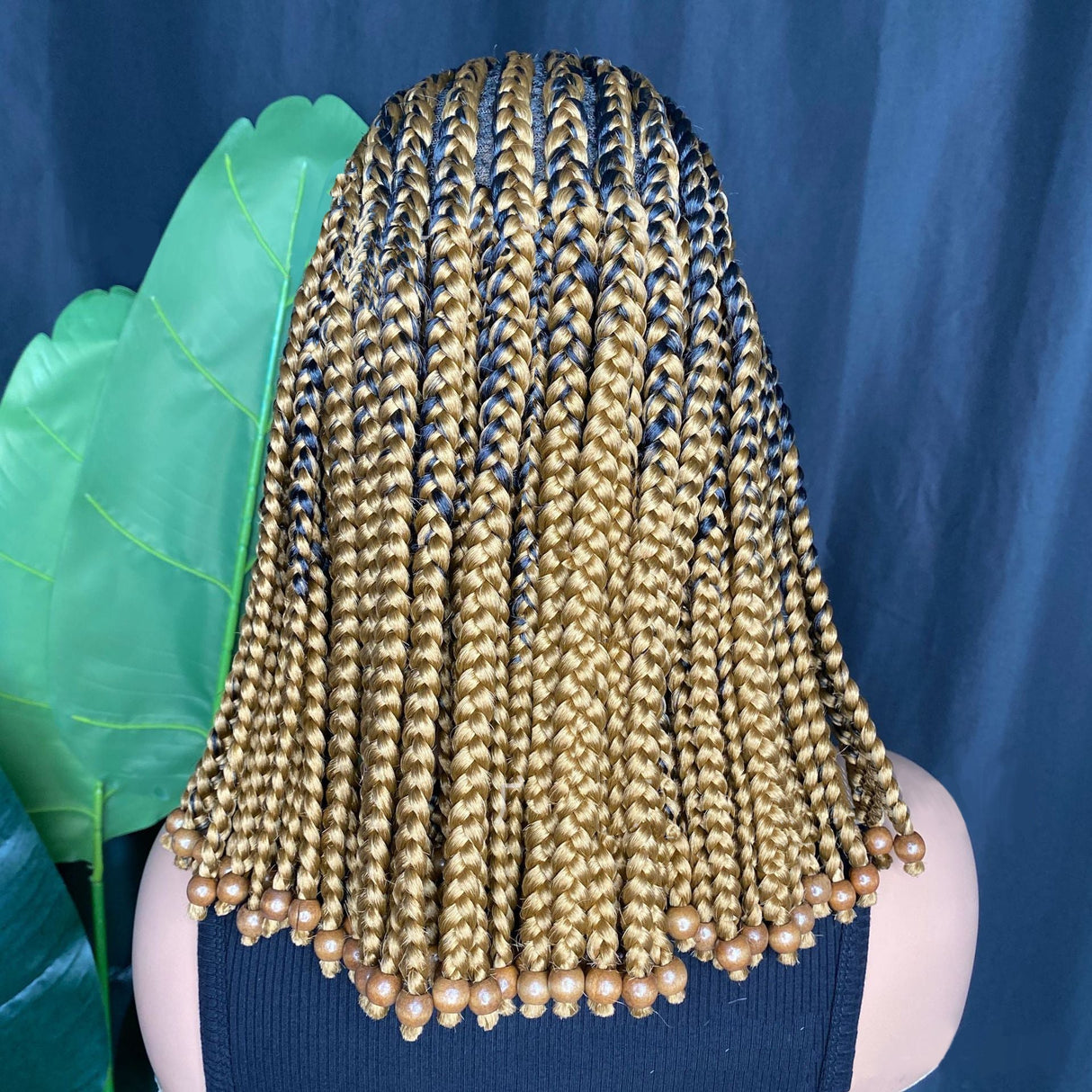 Faux Locs Box Braids Wig
