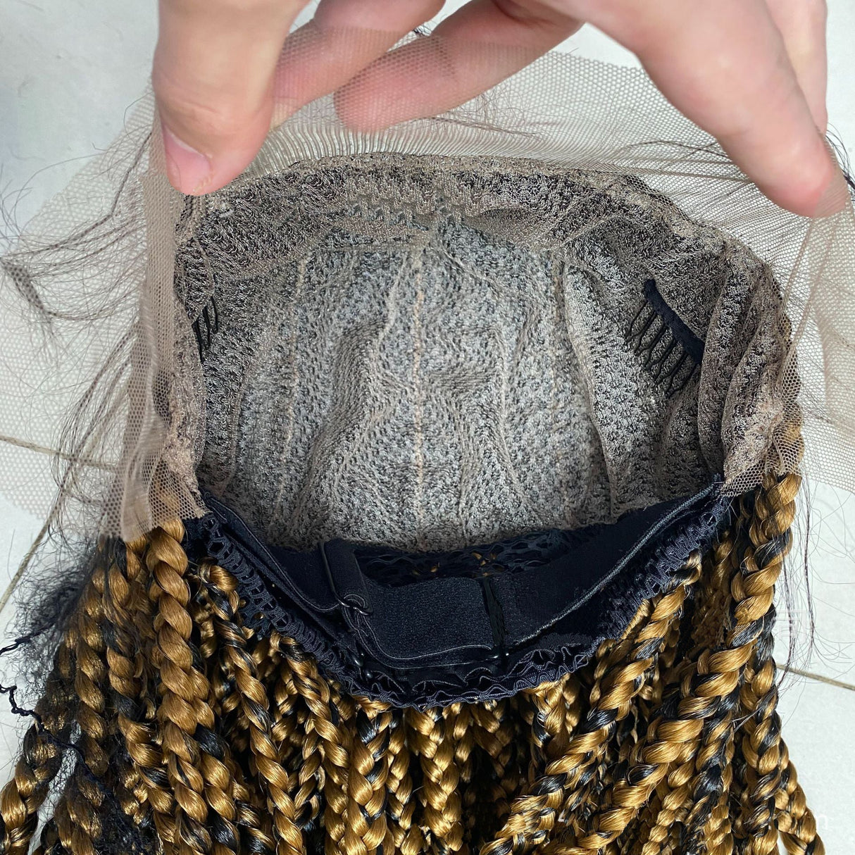 Faux Locs Box Braids Wig