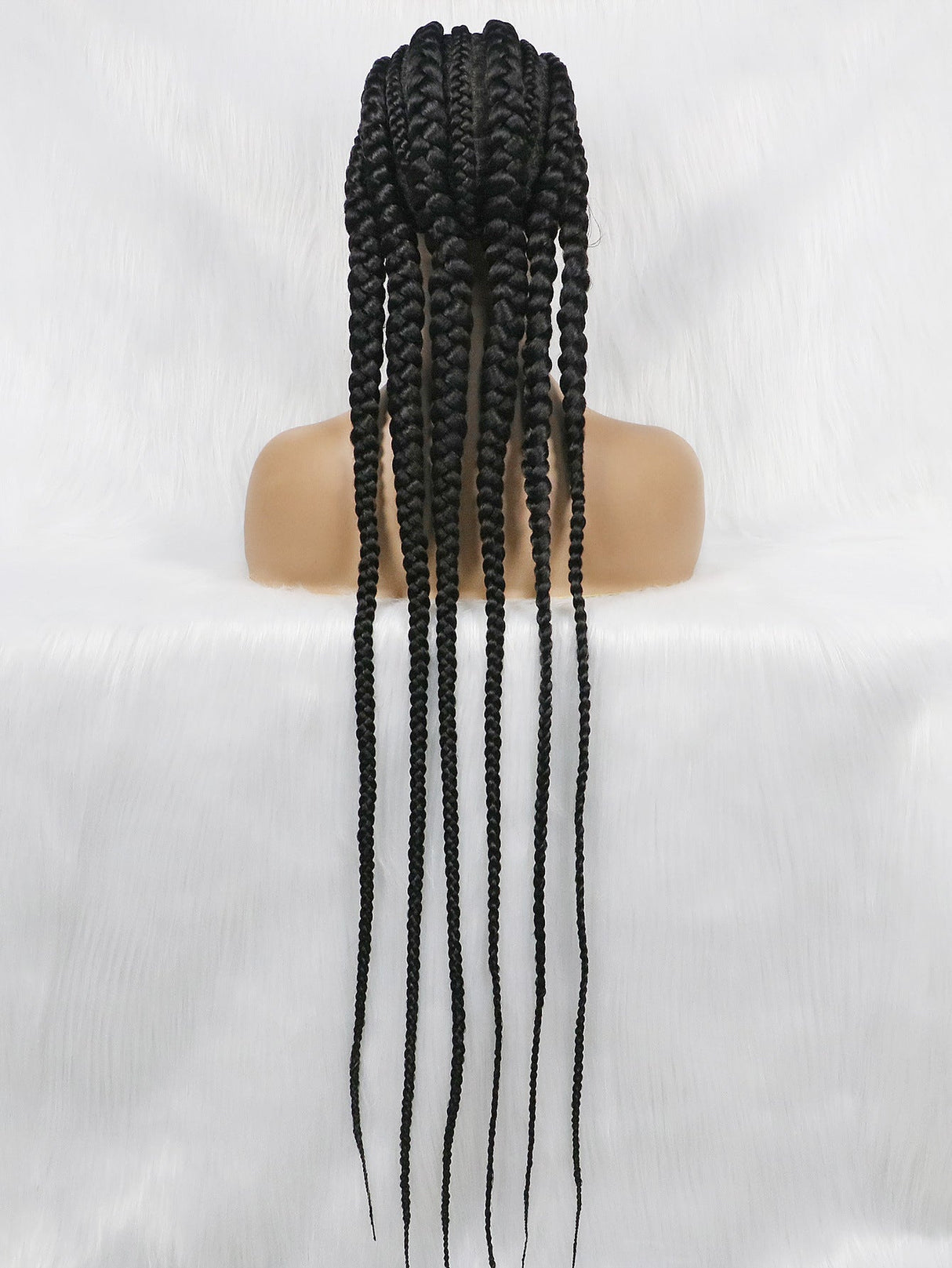 100% Hand-Braided FULL LACE Braided Wigs-6