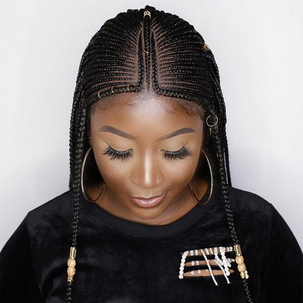 Proud Of Your Coily Unit 100% Braided Baby Hair Wig