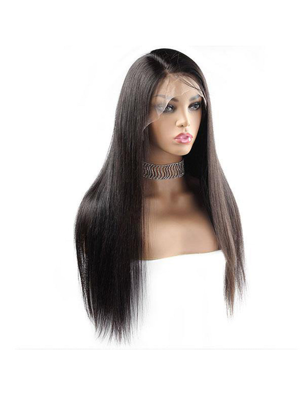 4x4 Lace Closure Wig Straight Hair Wig 250% Density 30 Inch Brazilian Human Hair Wig-4