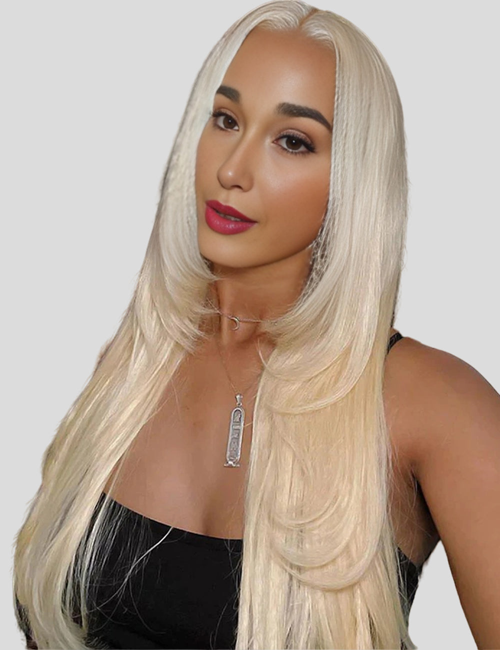 613 Full Lace Human Hair Wigs HD Transparent Lace Straight Human Hair Wigs With Baby Hair-1