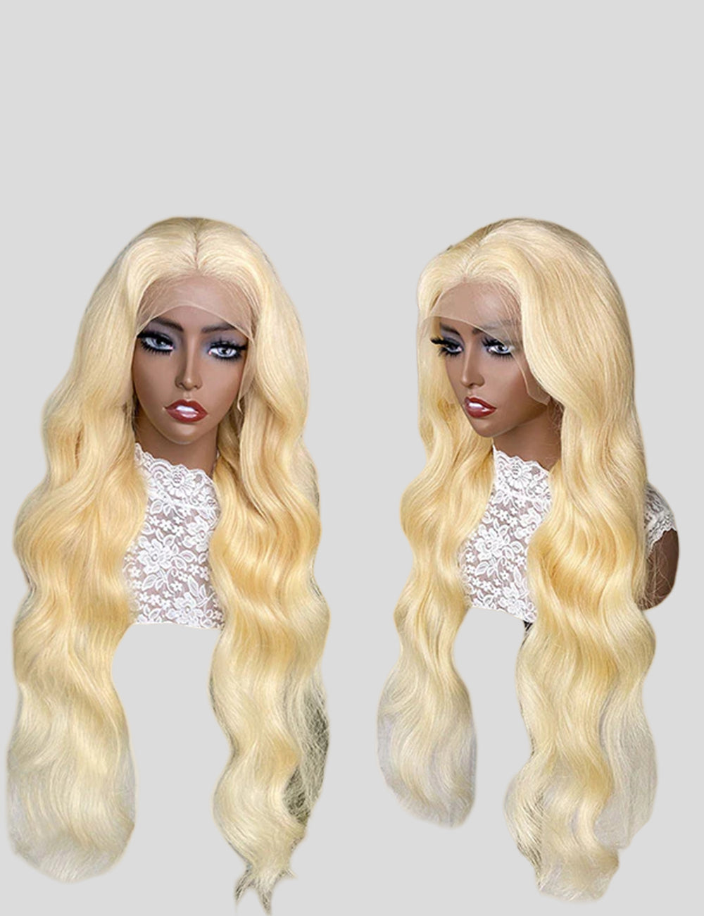 613 Lace Front Wig Honey Blonde Wig Straight Hair Wig HD Transparent Lace Wigs Body Wave Glueless Human Hair Wig-7