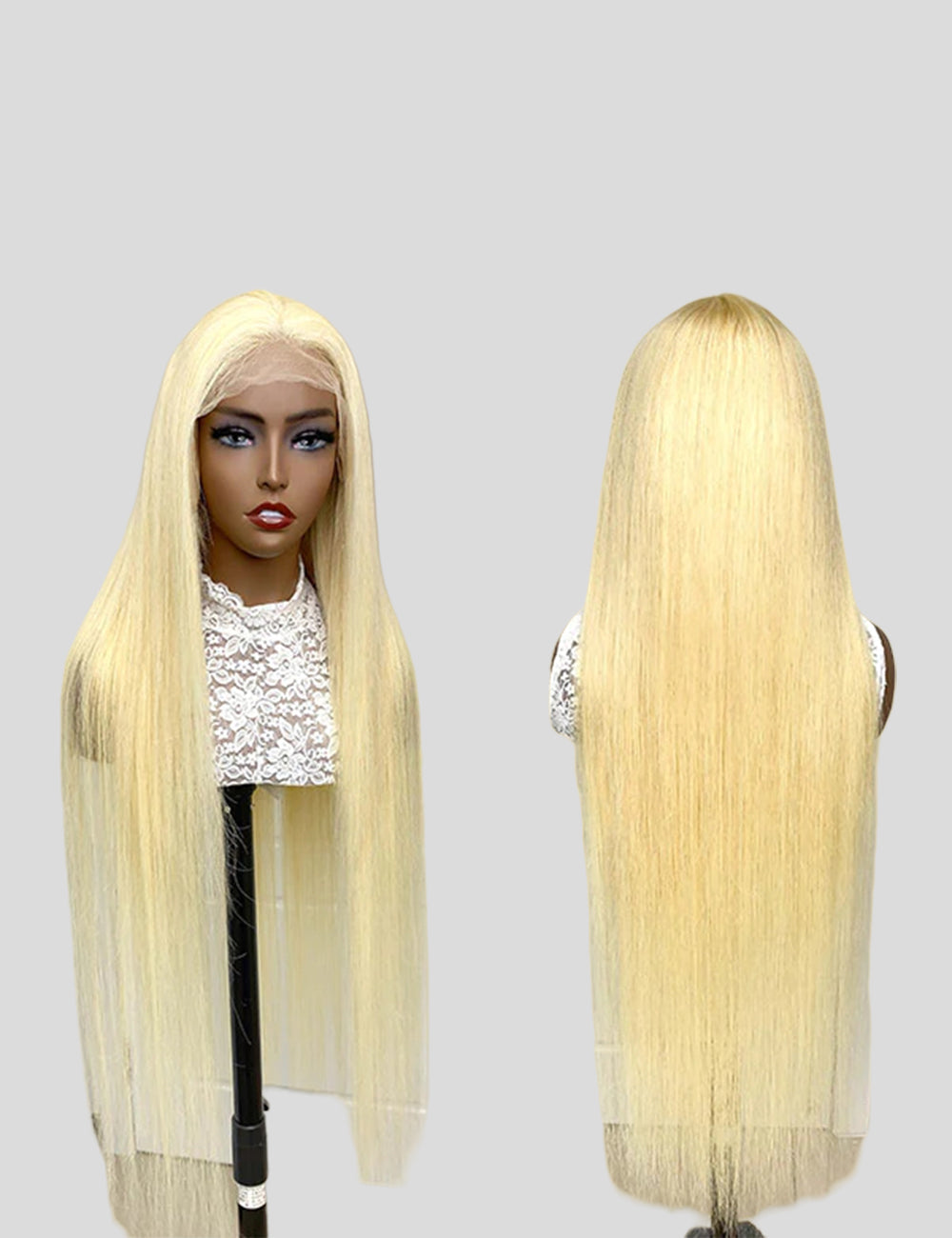 613 Lace Front Wig Honey Blonde Wig Straight Hair Wig HD Transparent Lace Wigs Body Wave Glueless Human Hair Wig-8