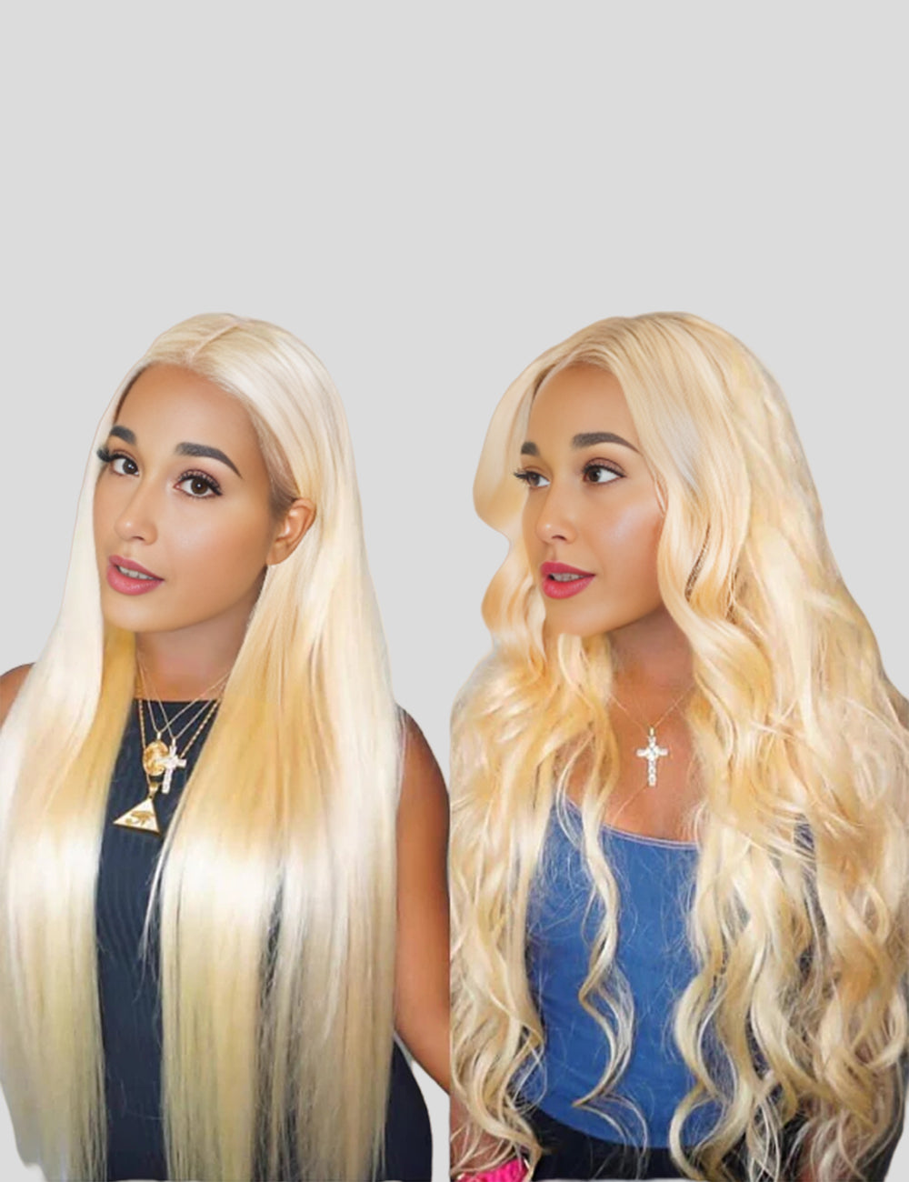 613 Lace Front Wig Honey Blonde Wig Straight Hair Wig HD Transparent Lace Wigs Body Wave Glueless Human Hair Wig
