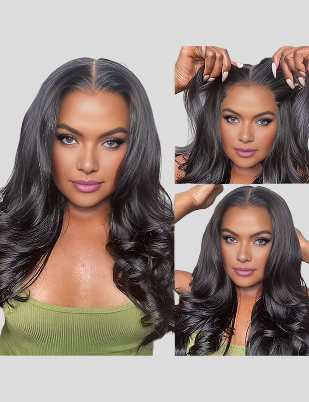 Body Wave Lace Front Wig 13x4 Lace Frontal Wig 30 Inch Human Hair Wigs-2