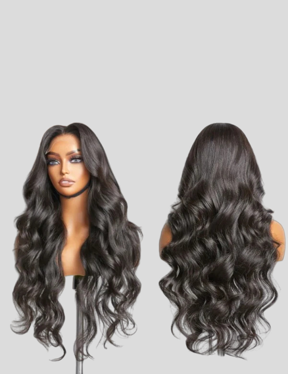 Body Wave Lace Front Wig HD Lace Frontal Wig Unprocessed Glueless Human air Wigs-6