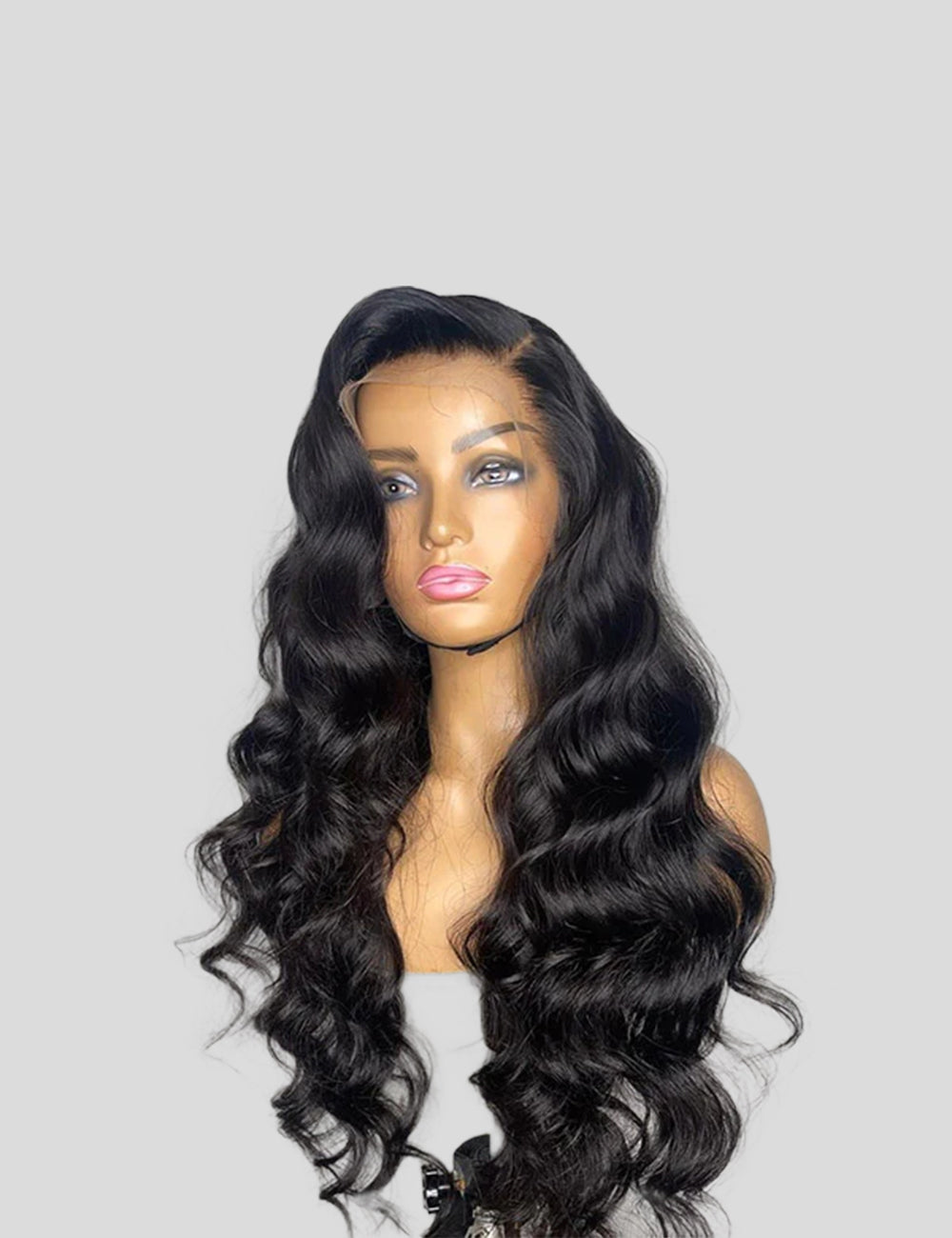 Body Wave Lace Front Wig HD Lace Frontal Wig Unprocessed Glueless Human air Wigs-7