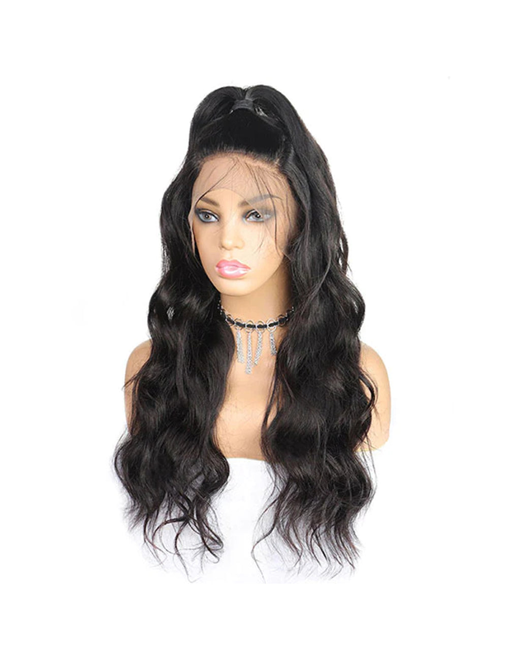 Body Wave Lace Front Wig Indian Human Hair Wig 13x4 Lace Frontal Wigs 30Inch Hair-3