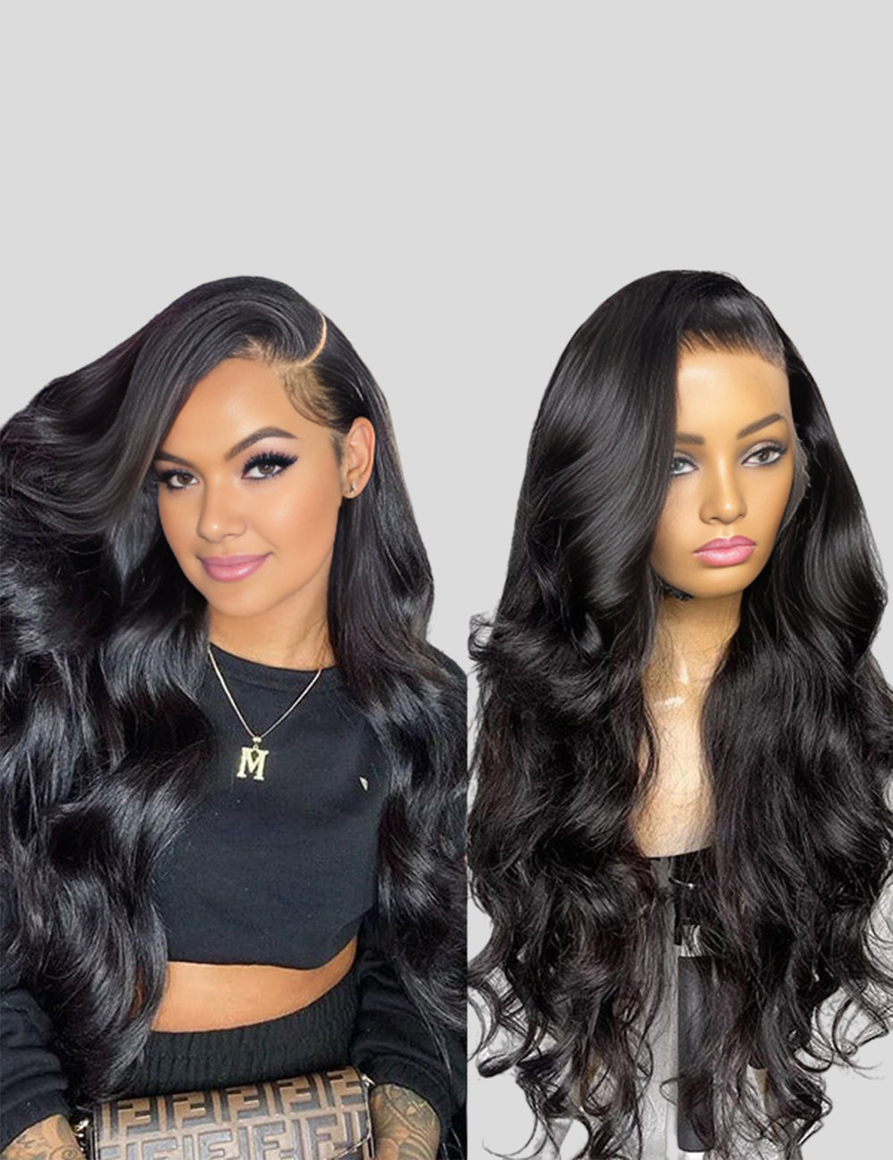 Body Wave Wig HD Transparent Lace Wig 13x4 Lace Frontal Wigs 200% Density Human Hair Wigs-1