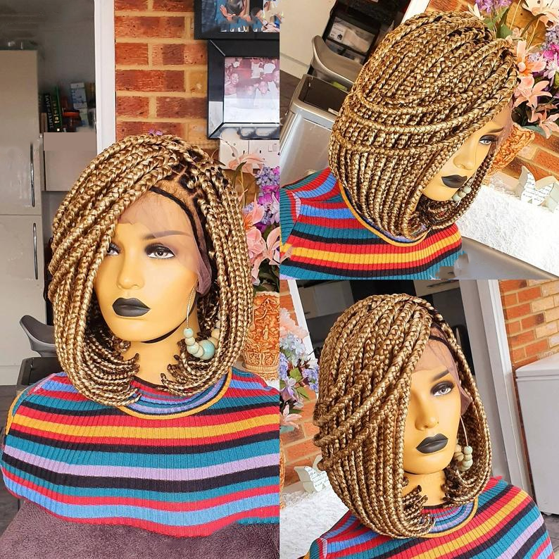 Braided Wig Bob Braids Braidswig Box Braids