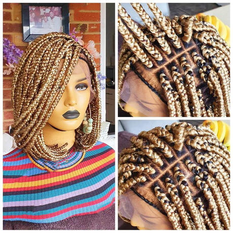 Braided Wig Bob Braids Braidswig Box Braids