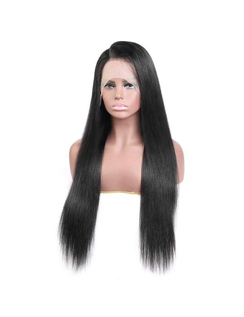 Brazilian Straight Human Hair Wig 13x6 Lace Front Wig 200% Density Glueless HD Transparent Lace Frontal Wigs-3