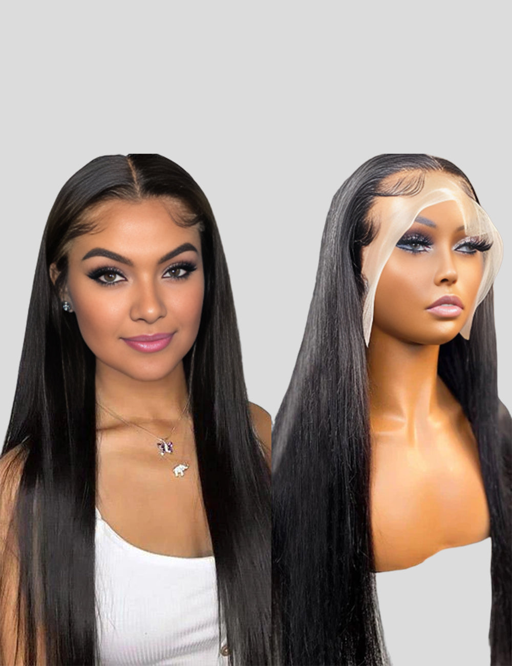 Brazilian Straight Human Hair Wig 13x6 Lace Front Wig 200% Density Glueless HD Transparent Lace Frontal Wigs