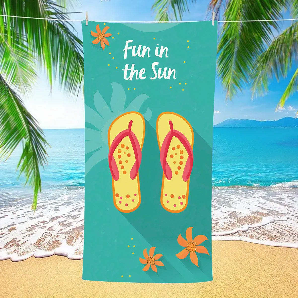 Cartoon_Flip_Flop_Double-Faced_Fleece_Beach_Towel_PRUSES_5