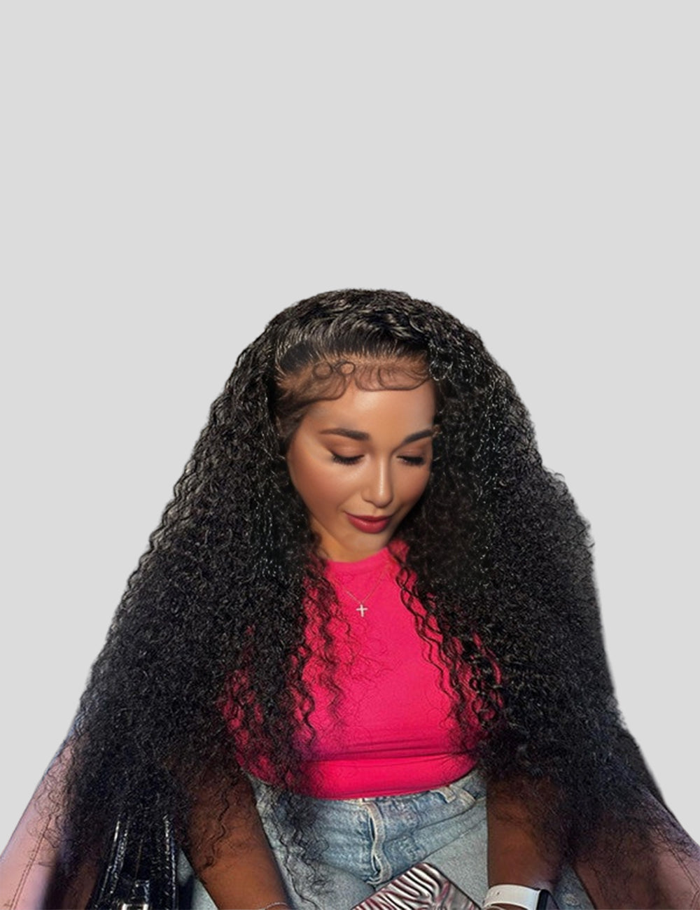 Curly Human Hair Wigs Curly Lace Front Wigs Undetectable Lace Wigs 13x4 Lace Frontal Wigs-2