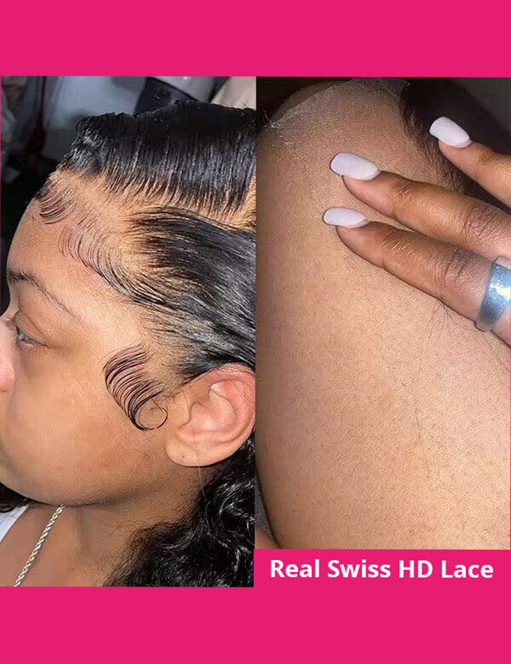 Curly Human Hair Wigs Curly Lace Front Wigs Undetectable Lace Wigs 13x4 Lace Frontal Wigs-5