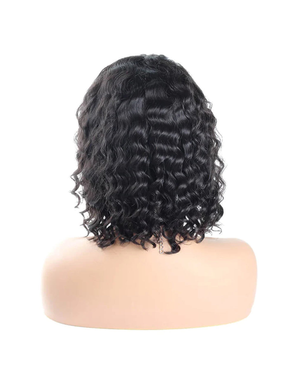 Deep Wave Wigs Malaysian Deep Wave Short Bob Human Hair Wig 200% Density-3