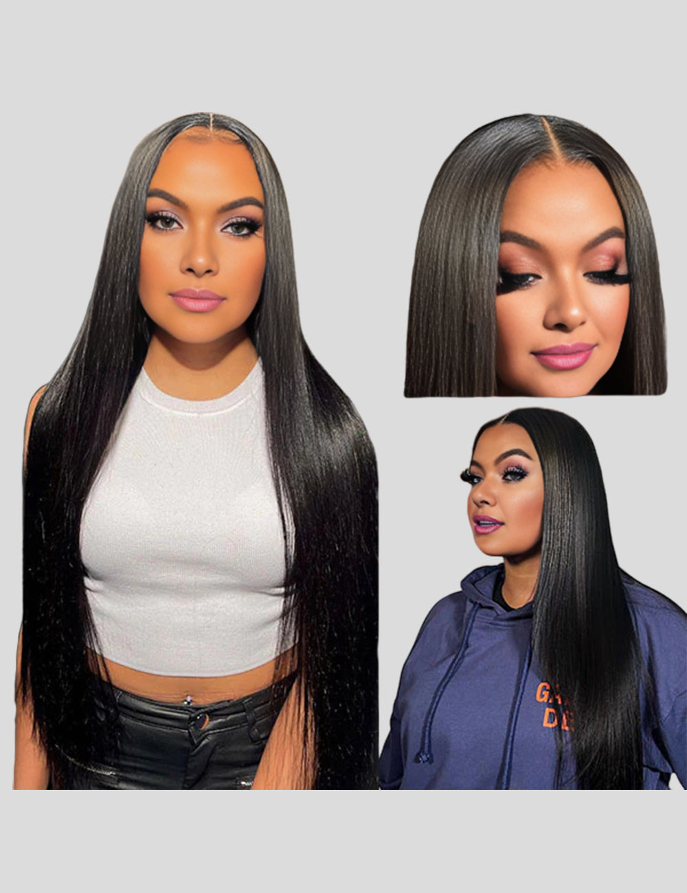 Flash Sale Straight Human Hair Wigs 13x4 &13x6 HD Lace Front Wigs-2