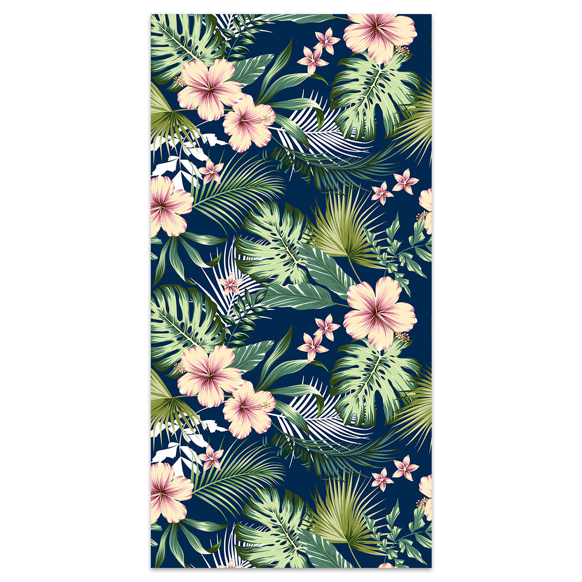 Floral_Leaf_Pattern_Double-Faced_Fleece_Beach_Towel_PRUSES_11