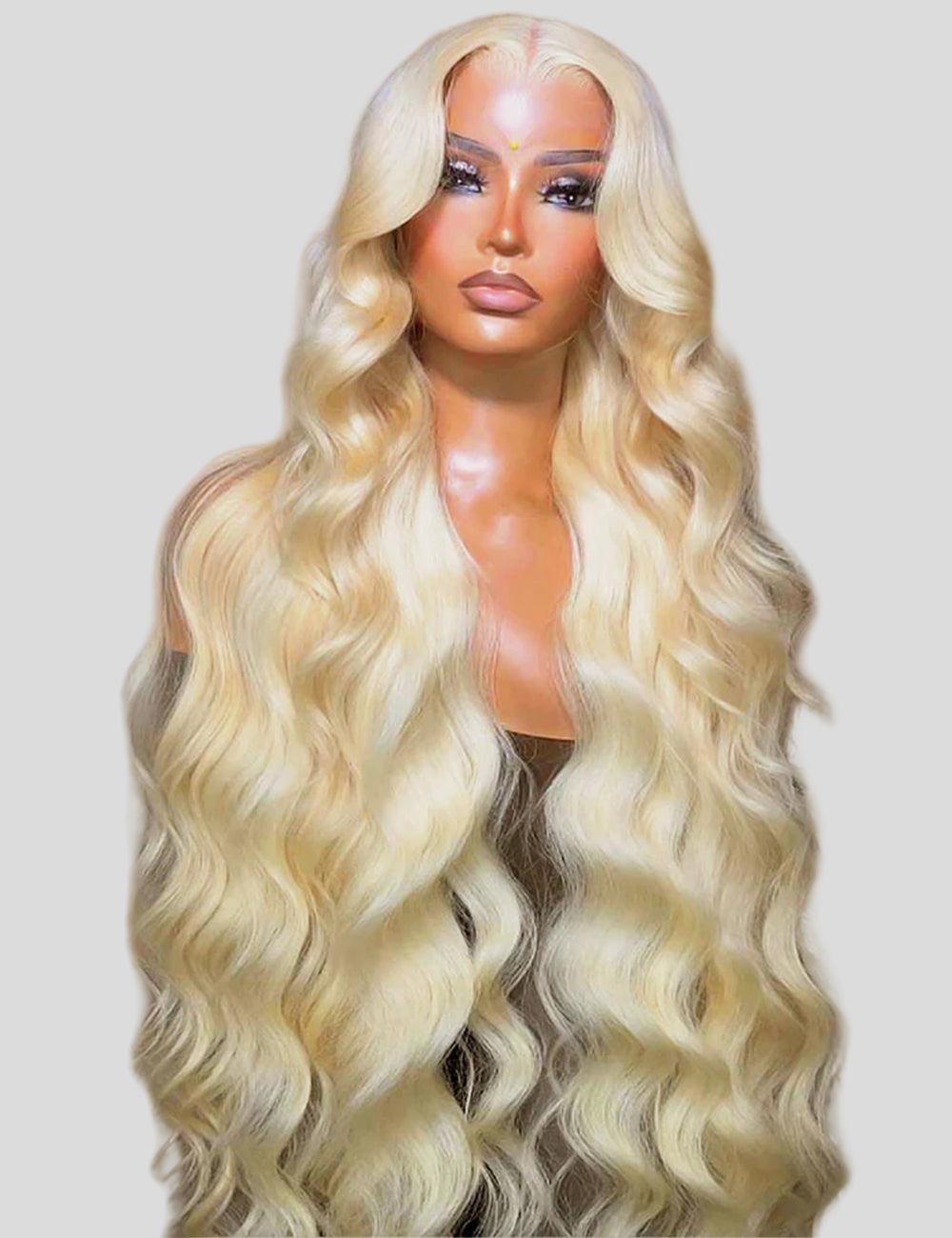 Full Lace Human Hair Wigs 613 Body Wave Wig Honey Blonde Full Lace Wigs HD Transparent 360 Full Lace Wigs-2