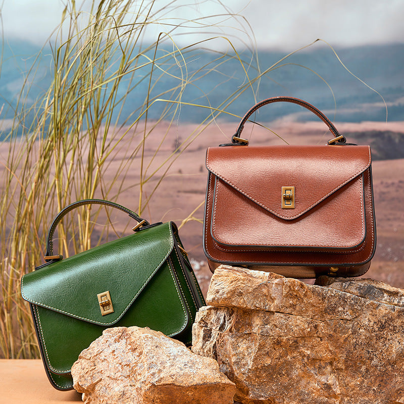 Genuine Leather High-end Women's Shoulder Bag |PRUSES-7