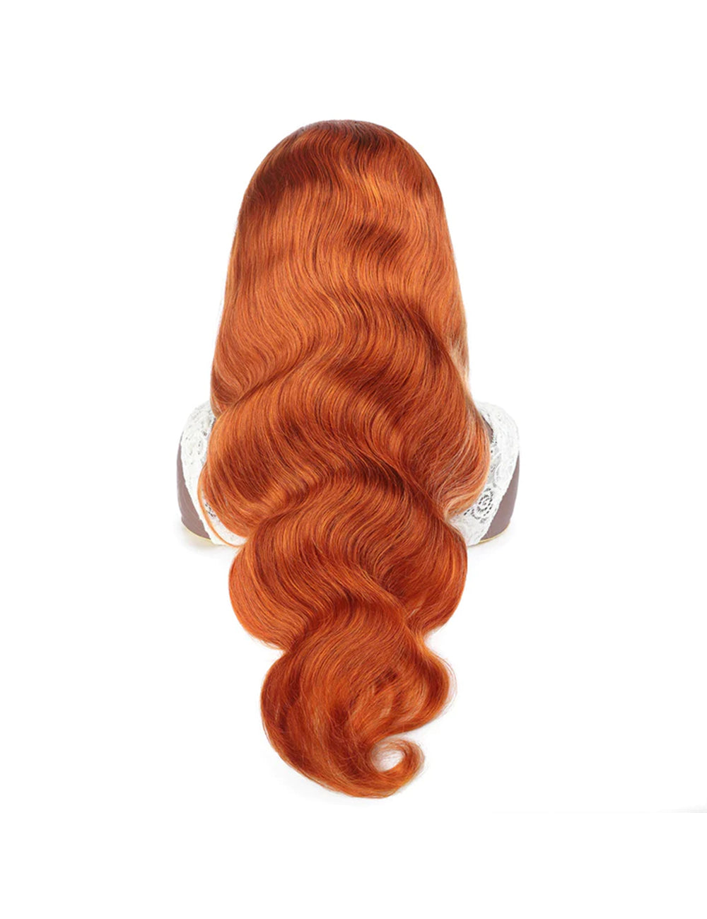 Ginger Blonde Lace Front Wig Body Wave Human Hair Wigs 200% Density HD Lace Wigs-7