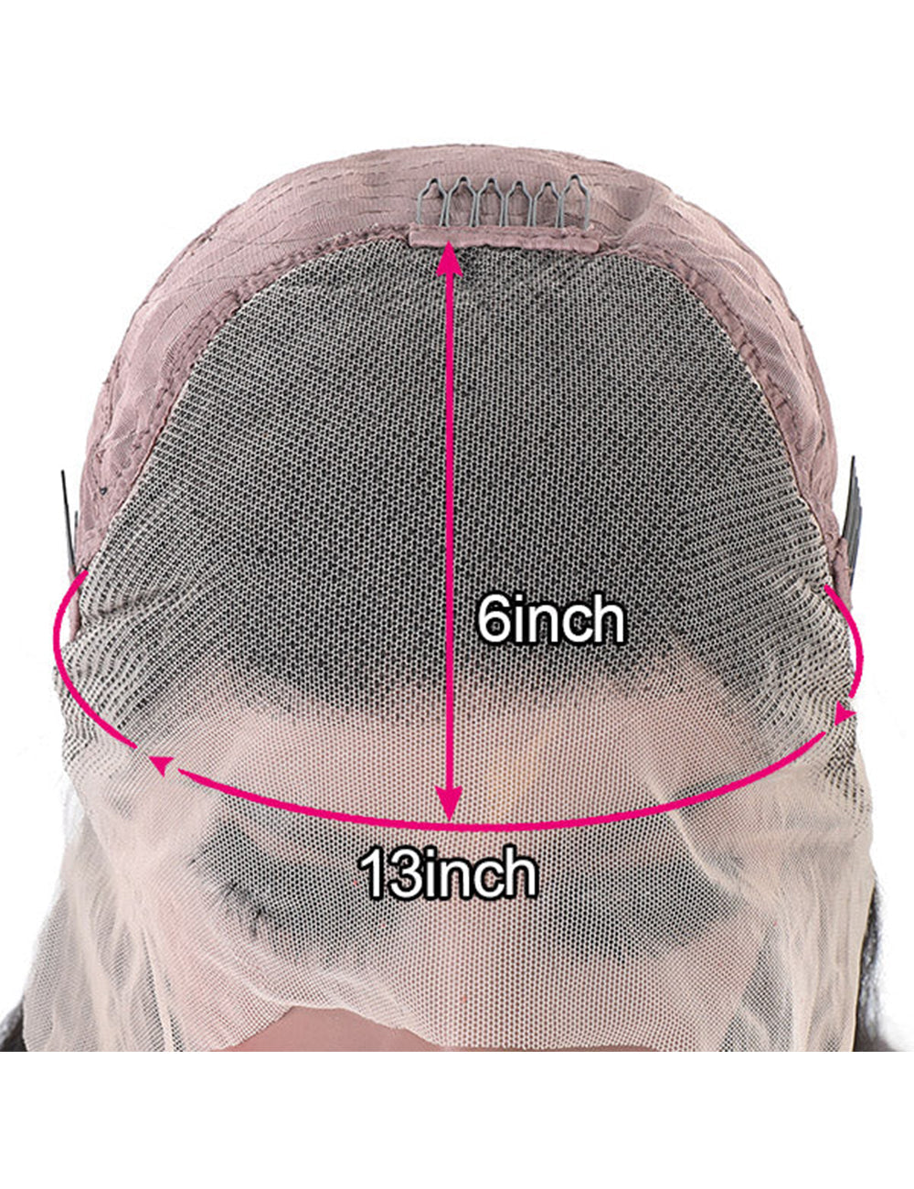 Glueless Loose Deep Wave Wig 13x6 HD Lace Front Wig 200% Density Brazilian Human Hair Wigs-5