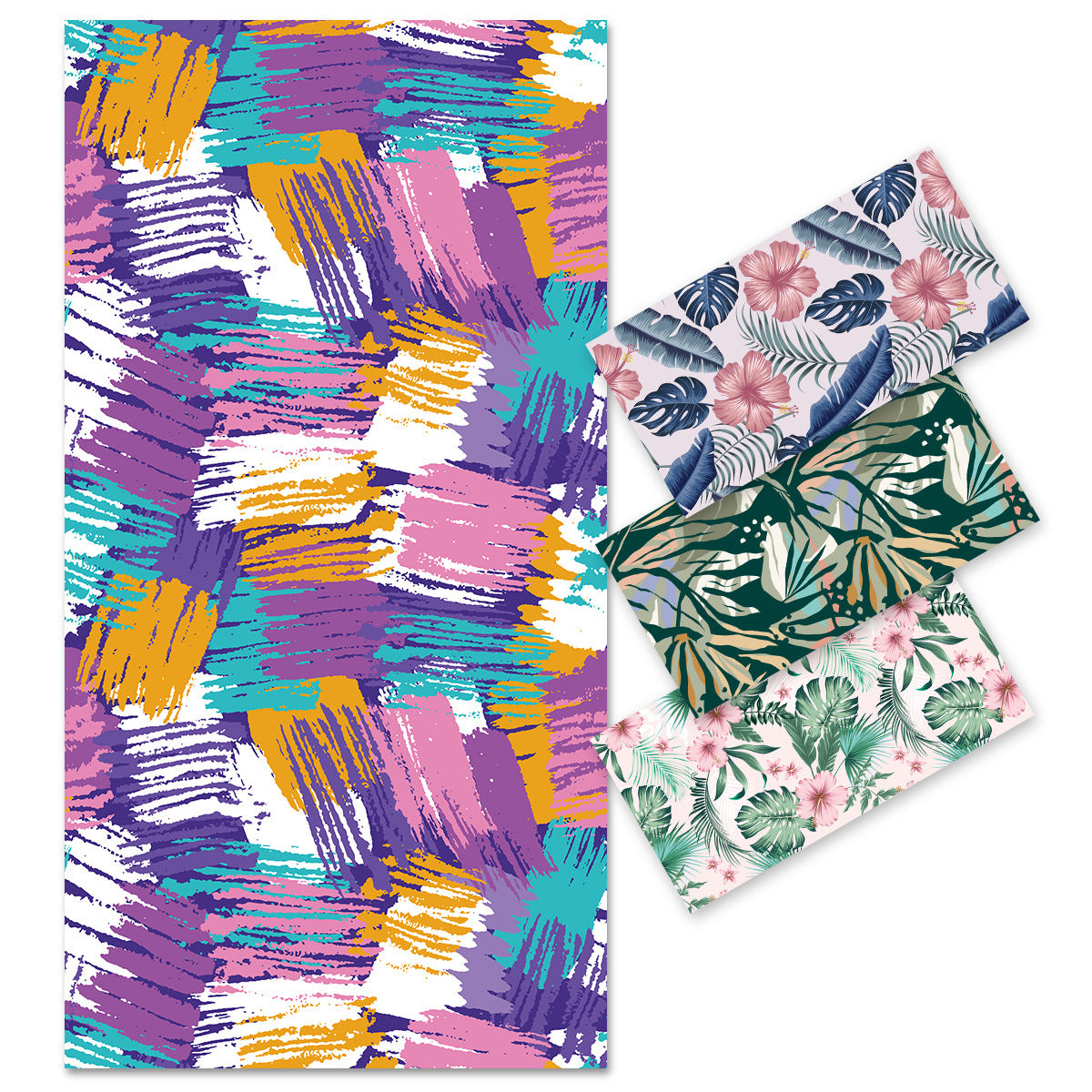 Graffiti_Double-Faced_Fleece_Beach_Towel_PRUSES_3