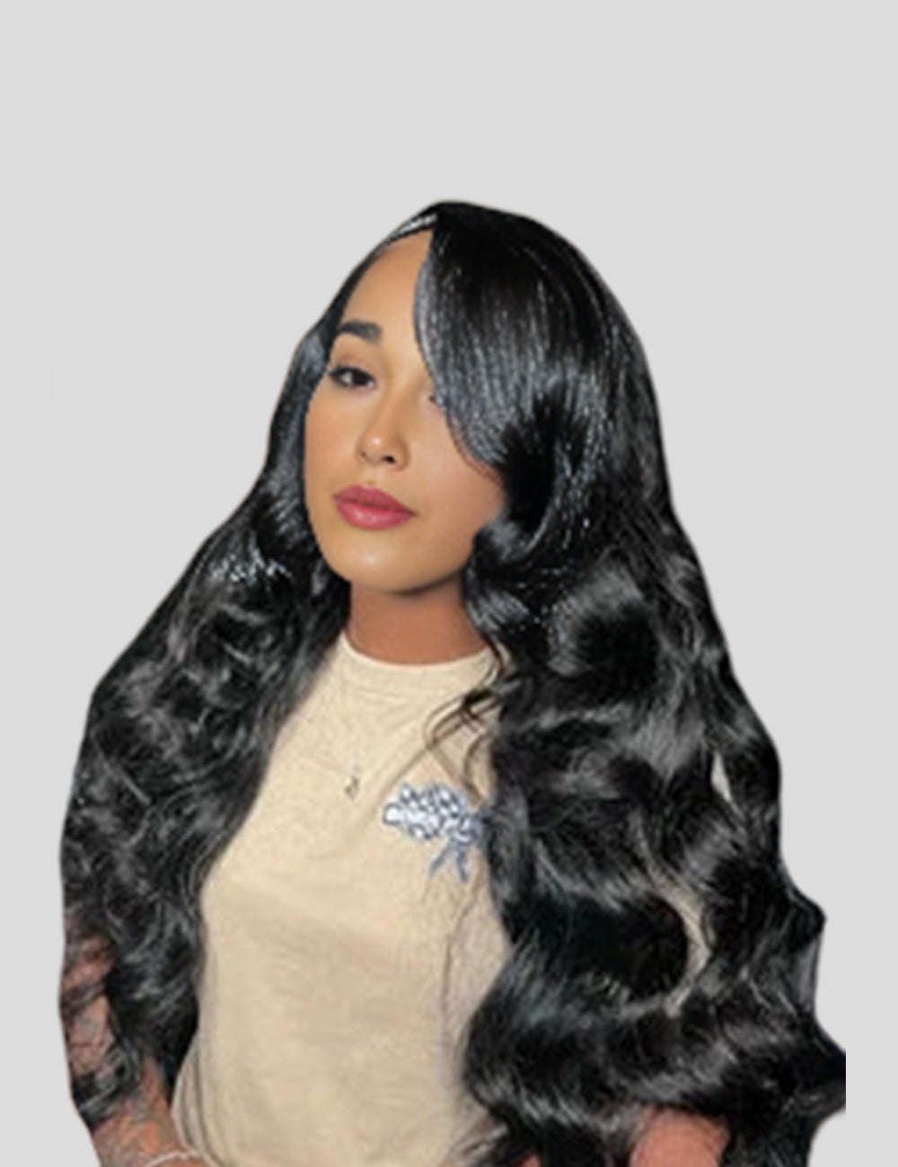 【HD Invisible Lace】Body Wave 13x6 HD Lace Frontal Hair Wigs Hair Invisible Thin Lace 100% Human Hair Wigs