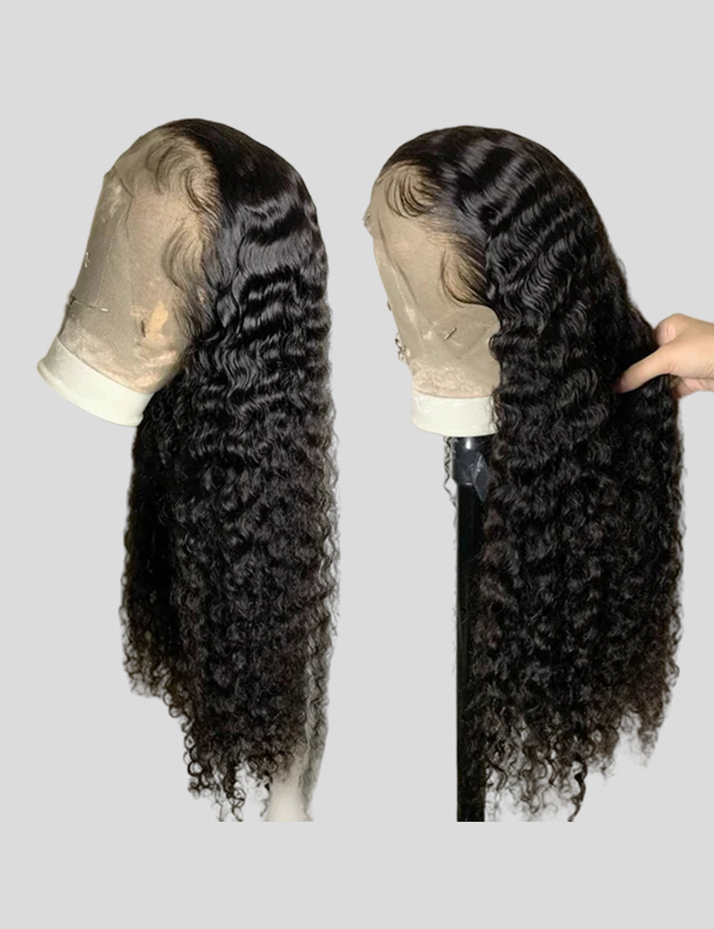 【HD Invisible Lace】Undetectable HD Lace Wig Water Wave Human Hair Wig 13*6 Invisible Lace Front Wig-15