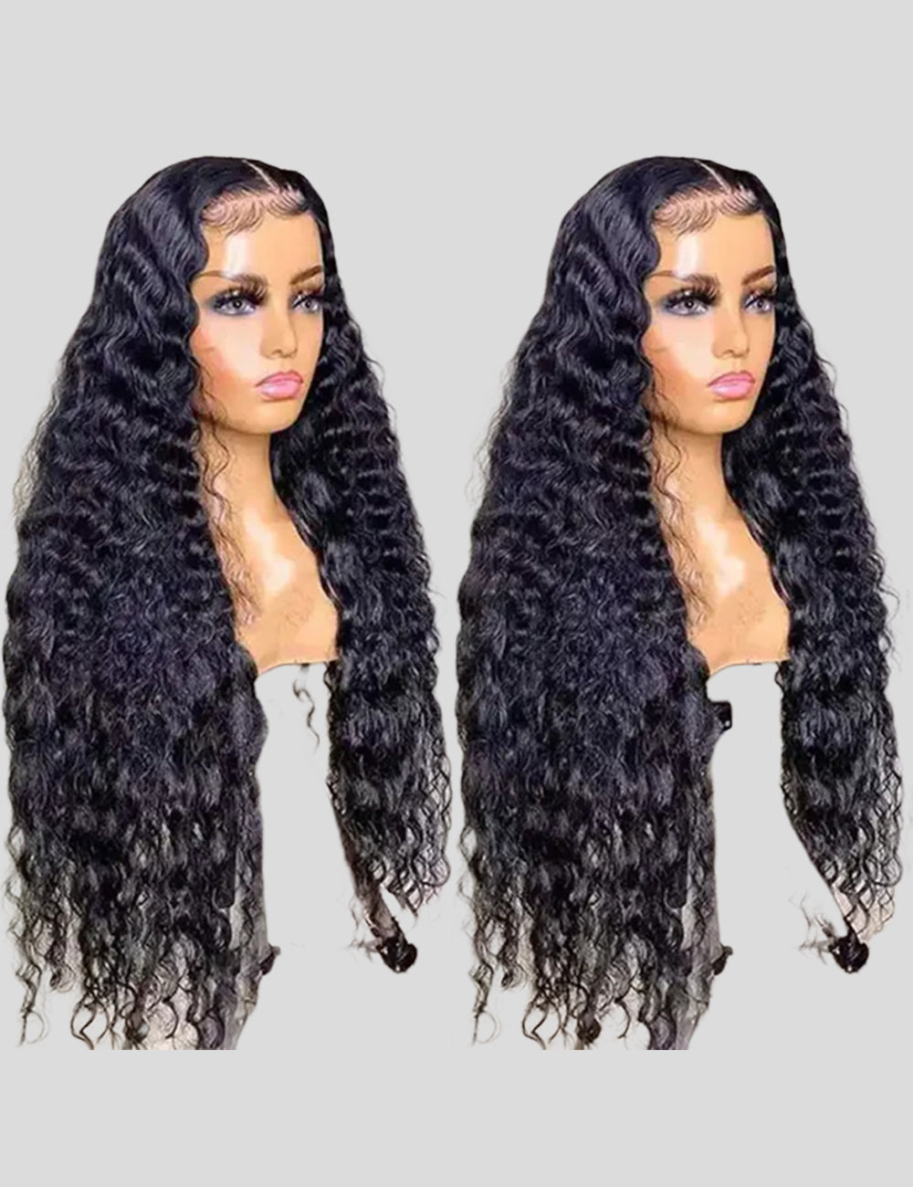 【HD Invisible Lace】Undetectable HD Lace Wig Water Wave Human Hair Wig 13*6 Invisible Lace Front Wig-16