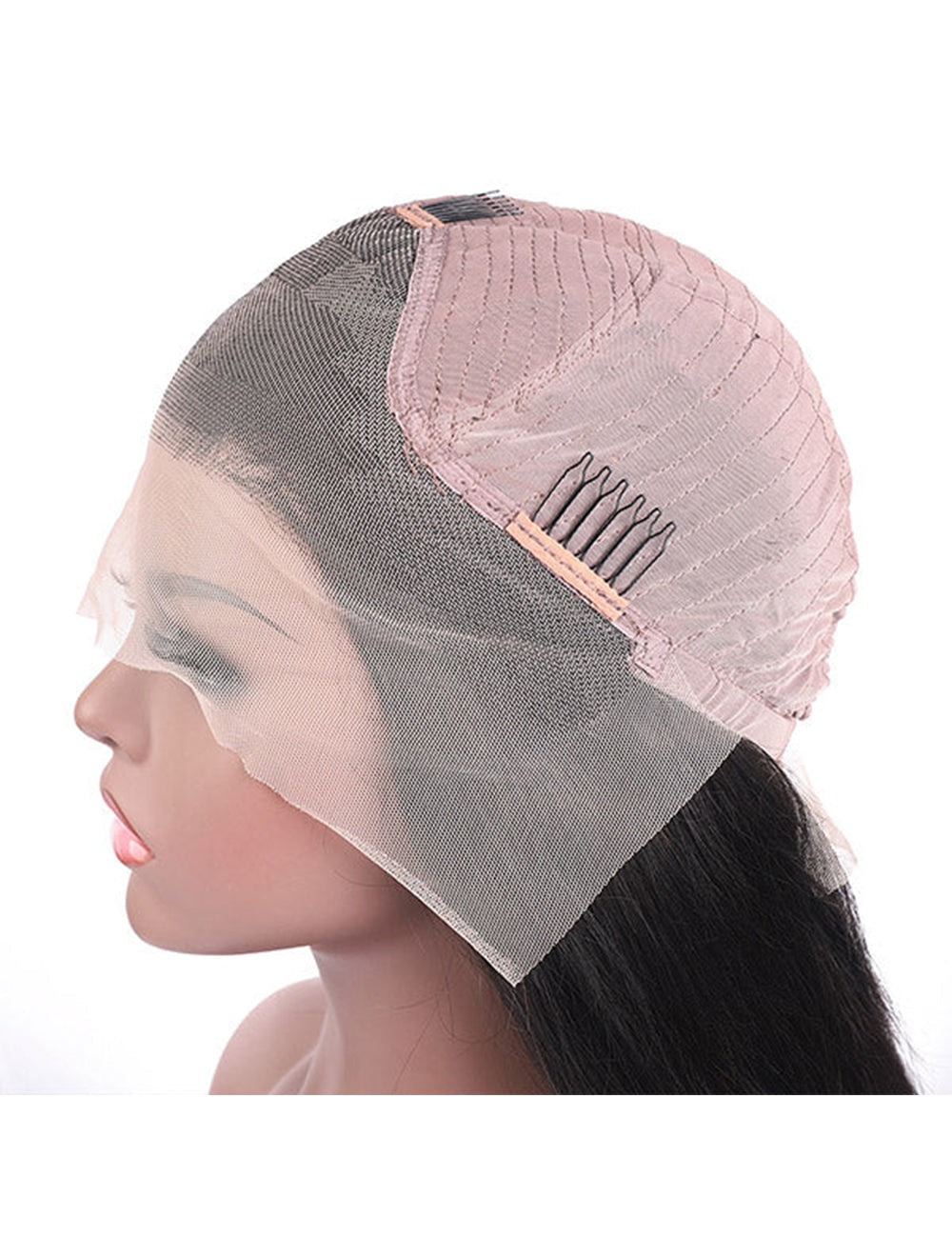 HD Lace Front Wig Straight Hair Wig 13x4 Lace Frontal Wig Brazilian Human Hair Wigs 200% Density-6