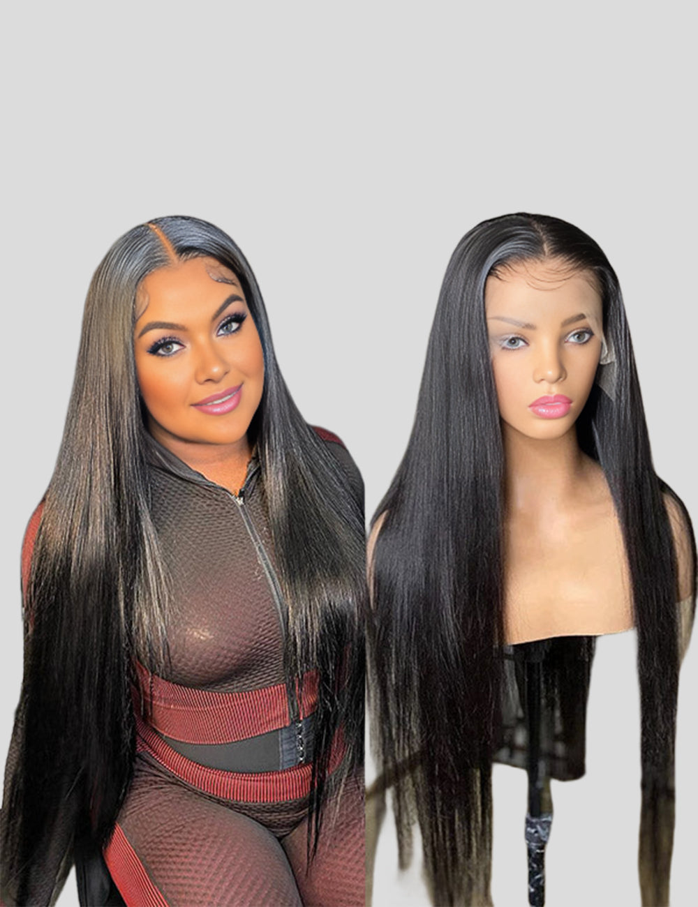 HD Lace Front Wig Straight Hair Wig 13x4 Lace Frontal Wig Brazilian Human Hair Wigs 200% Density1