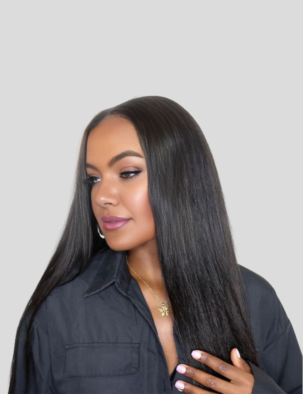 Hair Wigs Peruvian 360 Lace Front Straight Human Hair Wig