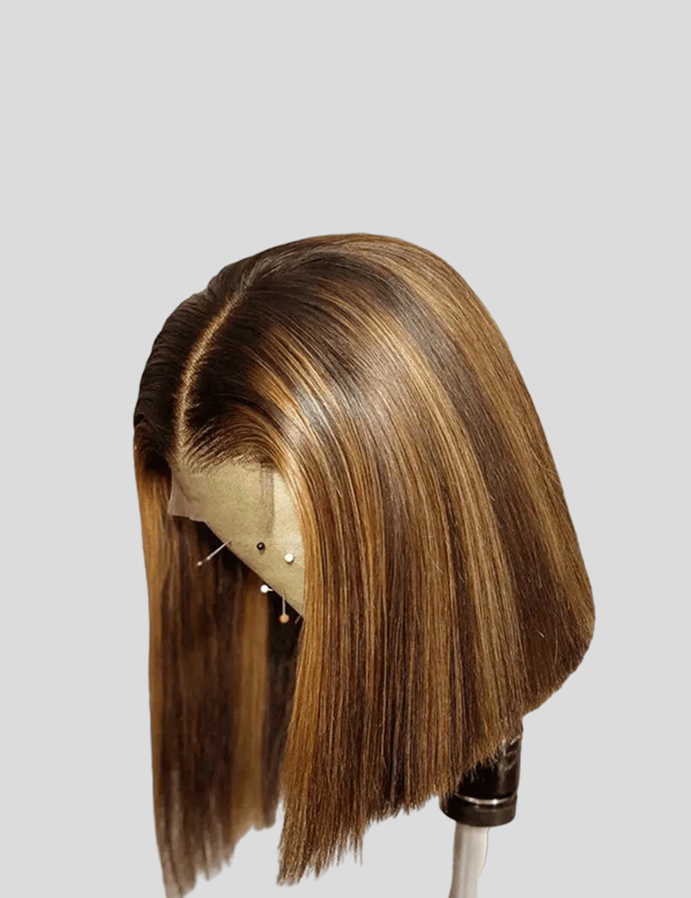 Highlight Bob Wigs Straight Frontal Wigs Bob Lace Wigs For Black Women Flash Sale-4