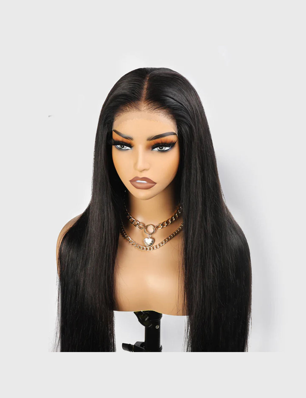 Invisible Knots 13x4 Lace Frontal Wig Pre Cut Wigs Straight Glueless Wigs With Baby Hair-8