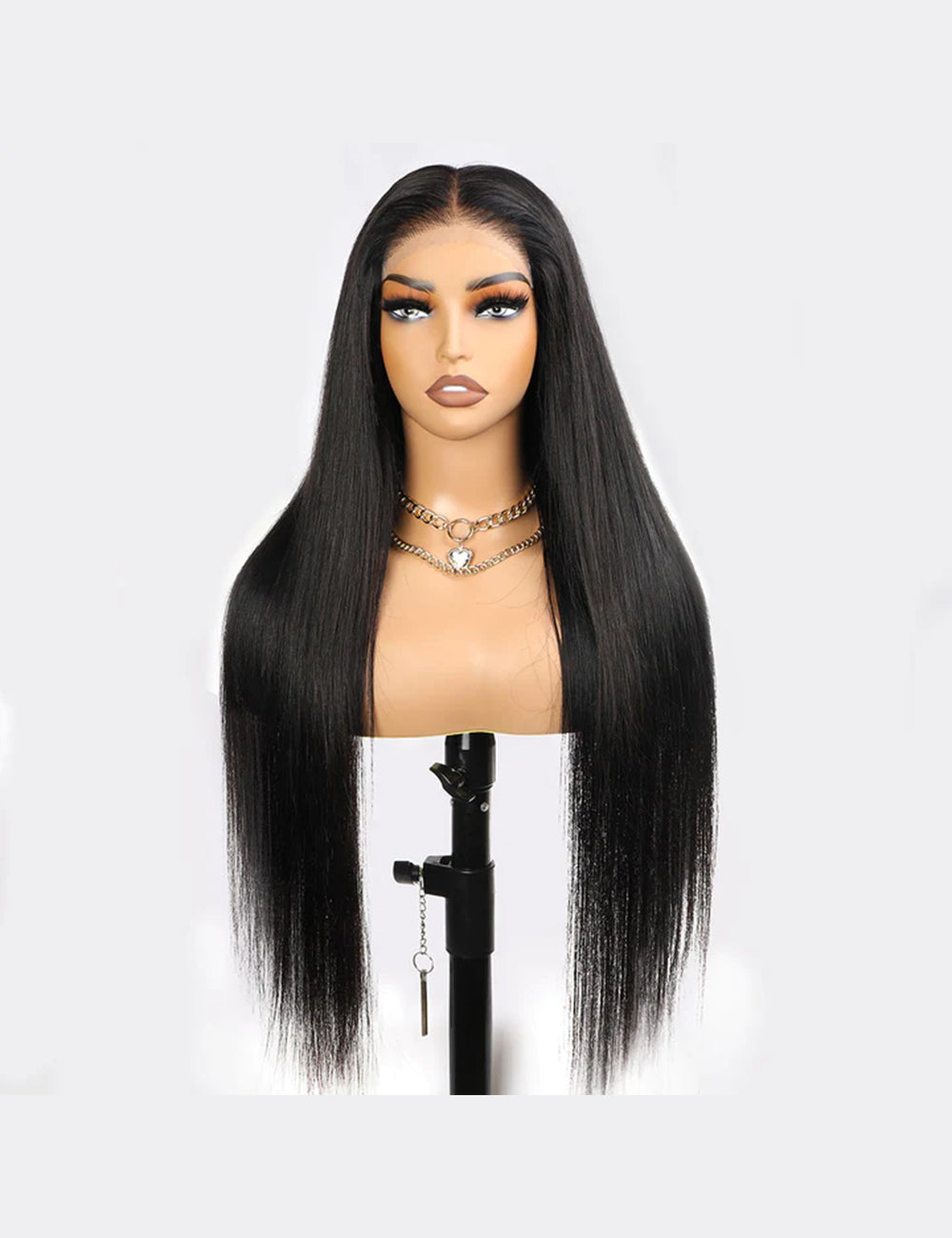 Invisible Knots 13x4 Lace Frontal Wig Pre Cut Wigs Straight Glueless Wigs With Baby Hair-9