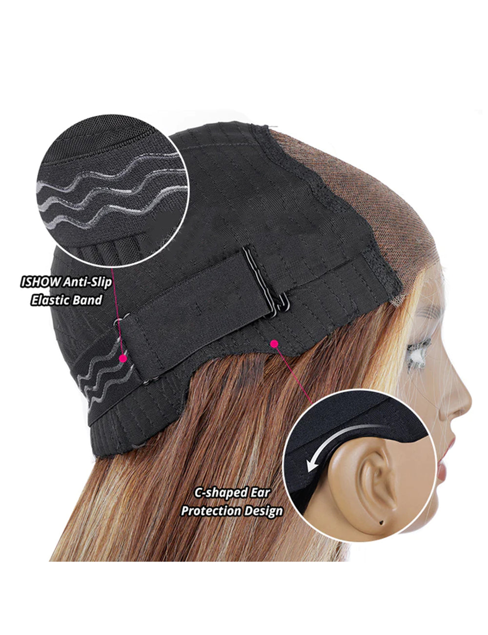 Invisible Knots HD Lace Highlighted P4/27 Wear Go Wigs Loose Deep Wave Glueless Human Hair Wigs Pre Plucked-3