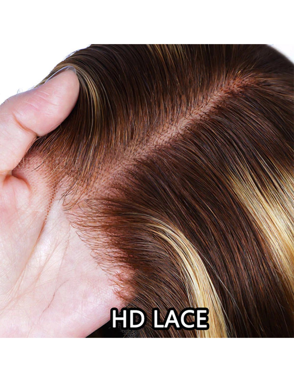 Invisible Knots HD Lace Highlighted P4/27 Wear Go Wigs Loose Deep Wave Glueless Human Hair Wigs Pre Plucked-9