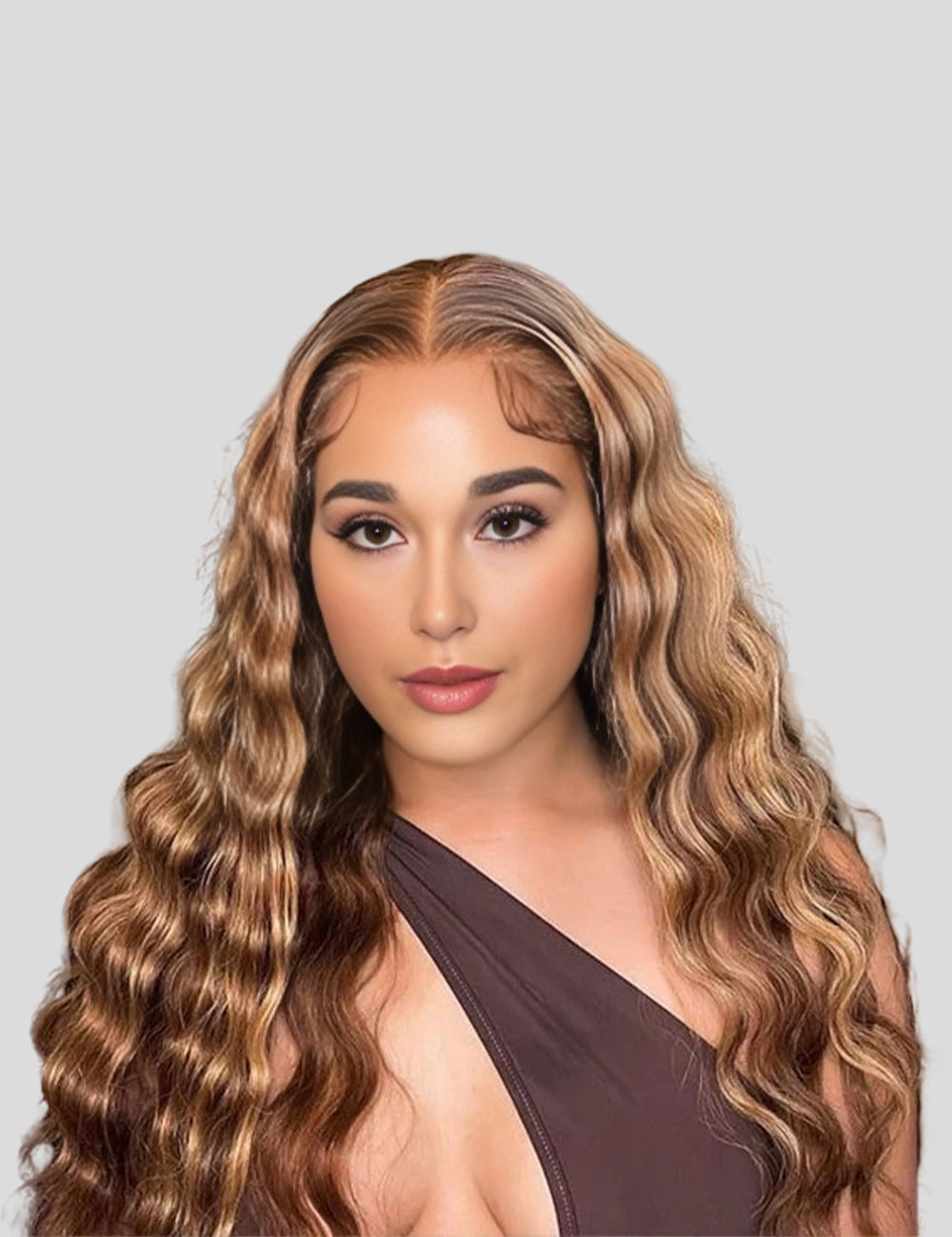 Invisible Knots Wear Go Glueless P4/27 Loose Deep Wave Wigs 13x4 Lace Frontal Wig Pre Cut Wigs