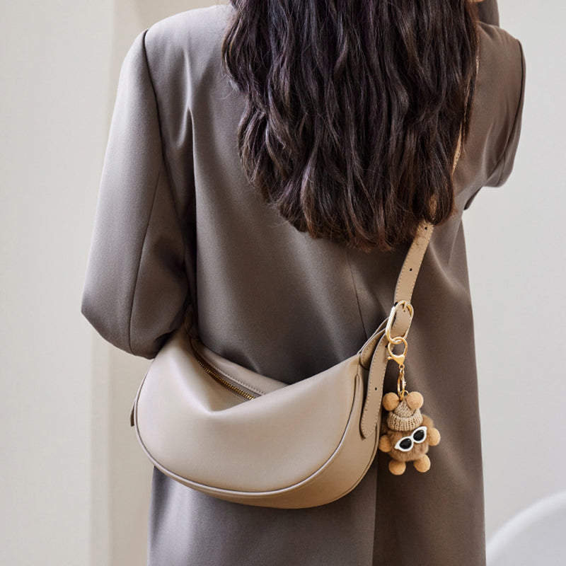 Khaki_Genuine_Leather_Shoulder_Bag_Mini_Crossbody_B_1