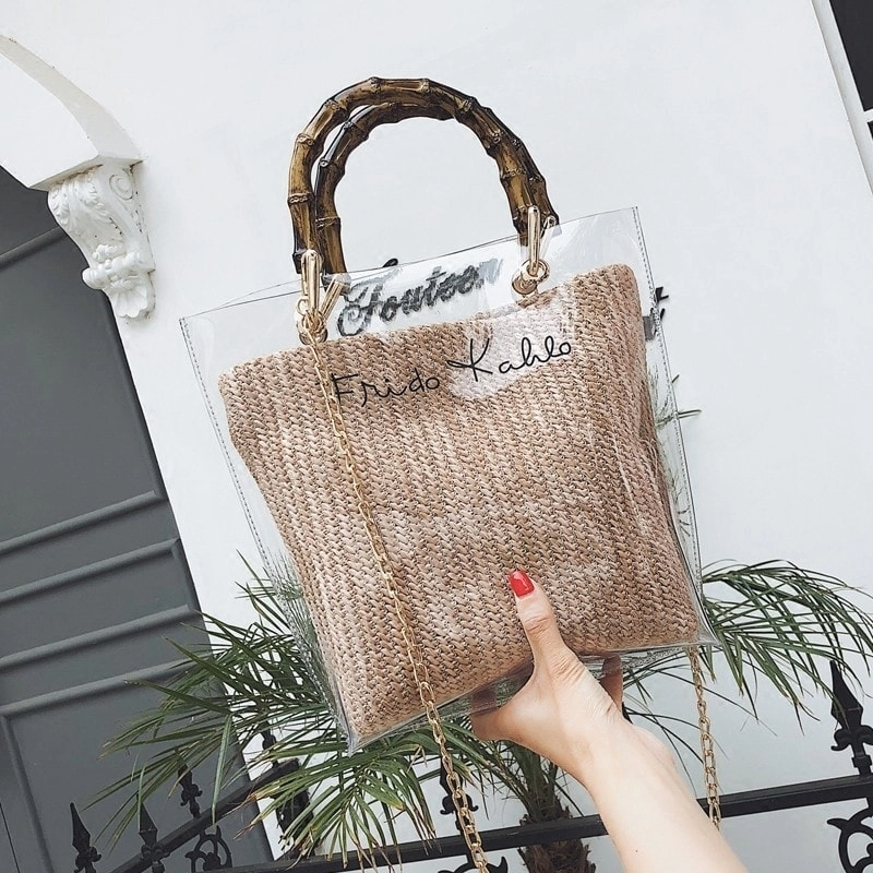 Khaki_Woven_Straw_Inner_Pouch_Bamboo_Handle_Clear-1