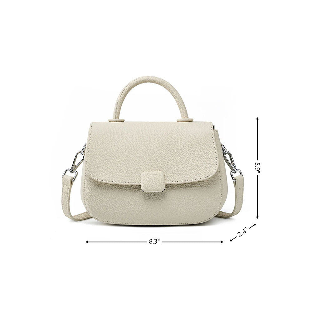 Leather Top Handle Handbags Crossbody Flap Bag111